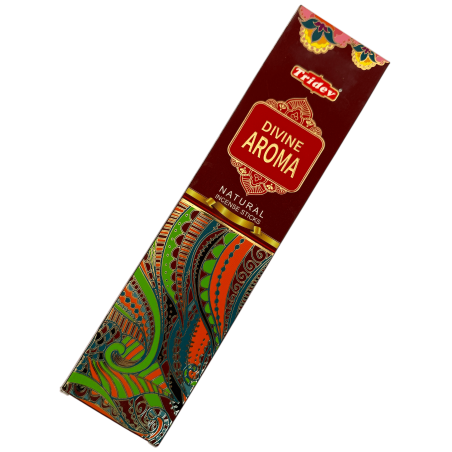 Encens Tridev Aroma Diví Natural Incense Sticks - 10 varetes extra gruixudes