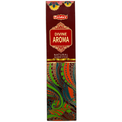 Tridev Natural Aroma Incense Sticks - 10 Extra Thick Sticks