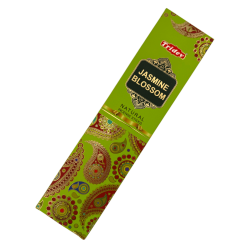 Bețișoare parfumate cu flori de iasomie naturale Tridev - 10 bețișoare extra groase