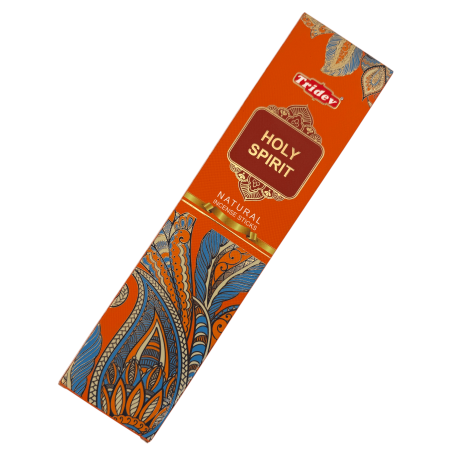 Incienso Tridev Holy Spirit Natural Incense Sticks - 10 varillas extra gruesas