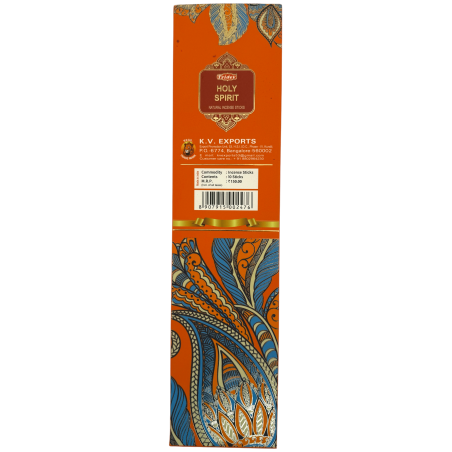 Incienso Tridev Holy Spirit Natural Incense Sticks - 10 varillas extra gruesas