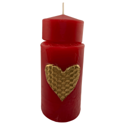 Vela Esotérica Poderosa para Energizar o Amor - 14x6cm