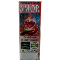 Kraftfullt Kärleksladdande Ljus - Esoteriskt Ljus 14x6cm