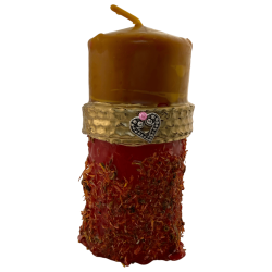 Speciale Valentijnsdagkaars - Eeuwig Liefdespact - Esoterische kaars 14x6cm - Inwijding, eeuwige band en diepe verbondenheid