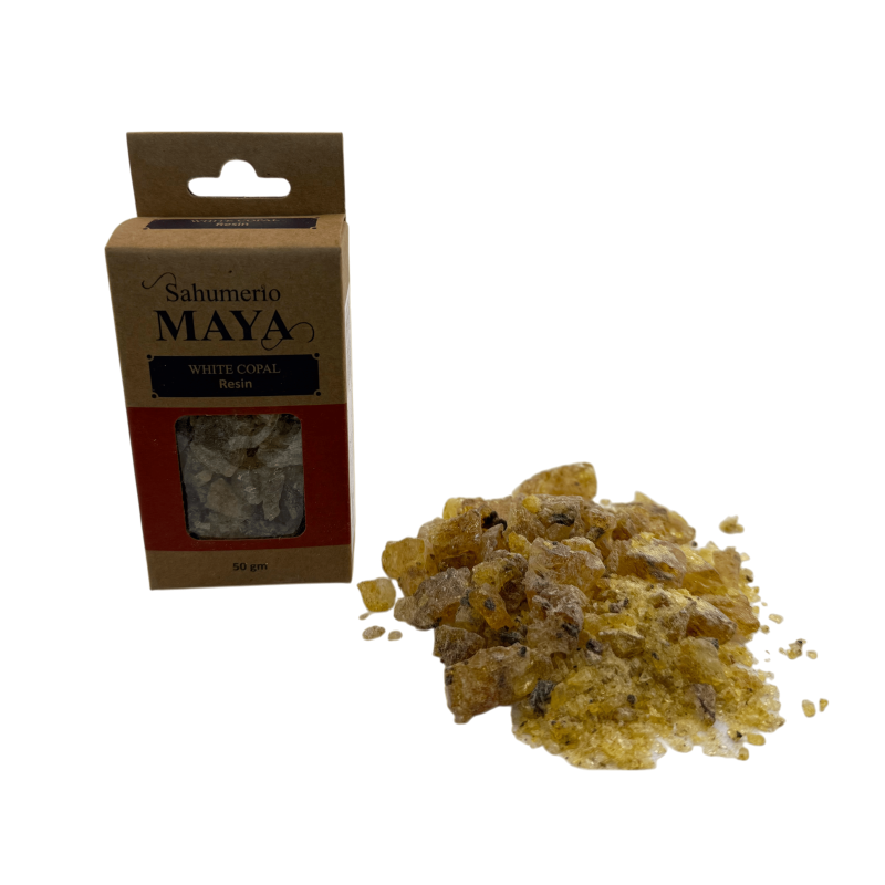 Résine de copal blanc de qualité supérieure - Boîte de 50 g-ENCENS NATURELS PURS-HOSTENATURA