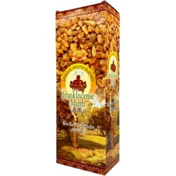 Kadzidło Myrrh SAC Frankincense - Opakowanie 6 sześciokątnych opakowań po 20 patyczków każde, 120 kadzidełek