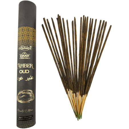 Masala Amber Oud Rökelse Misbahs DMP Privatutgåva - 40gr. Handgjord Rökelse