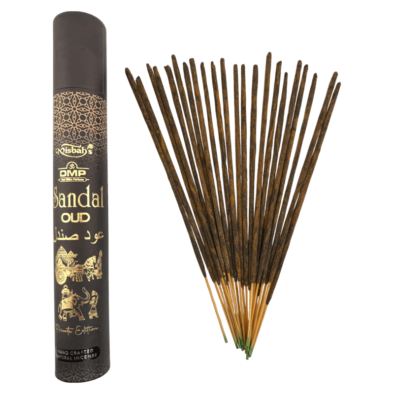 Tămâie Oud cu lemn de santal Misbahs DMP Ediție Privată - 40gr. Tămâie lucrată manual-Tămâie Masala DMP Misbahs Ediție Privată-HOSTENATURA