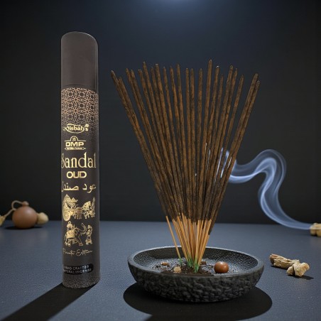 Tămâie Oud cu lemn de santal Misbahs DMP Ediție Privată - 40gr. Tămâie lucrată manual