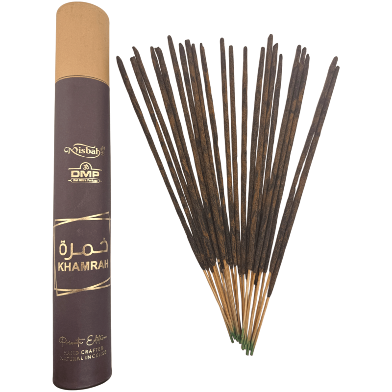 Incenso Khamrah OUD Misbahs DMP Edição Privada - 40g. Incenso artesanal.-Incenso Masala DMP Misbahs Edição Privada-HOSTENATURA