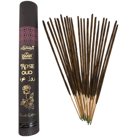 Kadzidełka Misbahs DMP Private Edition Oud Rose – 40 g. Ręcznie robione kadzidełka