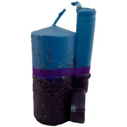 Veló Clau del Poder Poder Mental HOSTENATURA - 14x8cm - Espelma Esotèrica Artesanal