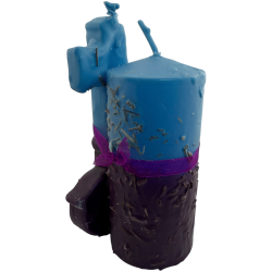 Veló Clau del Poder Poder Mental HOSTENATURA - 14x8cm - Espelma Esotèrica Artesanal