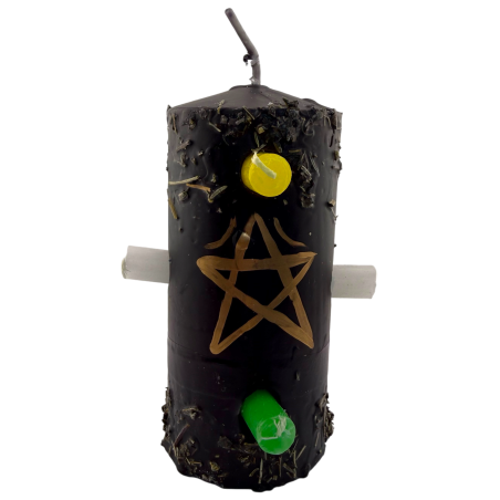 7 Wick Candle Breaks Spells and Magic 12.5x6cm