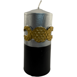 Candela Esoterica Wicca Ecate 14x6cm - Protezione