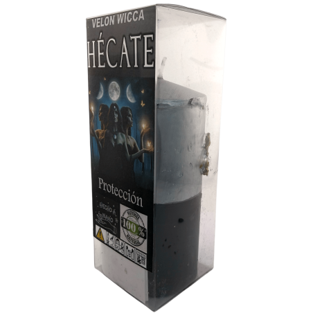 Esoterische Wicca Hecate Kaars 14x6cm - Bescherming