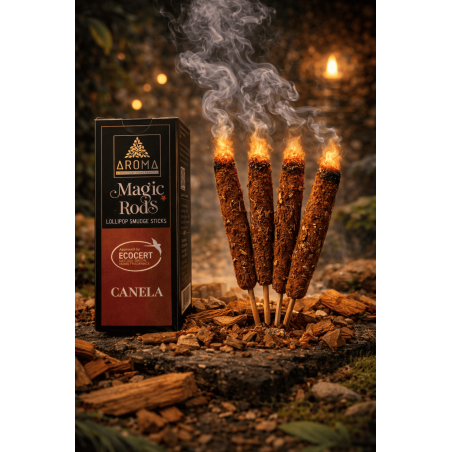 Incienso Lollipop Canela Magic Rods AROMA Fragrances - 4 barritas gruesas