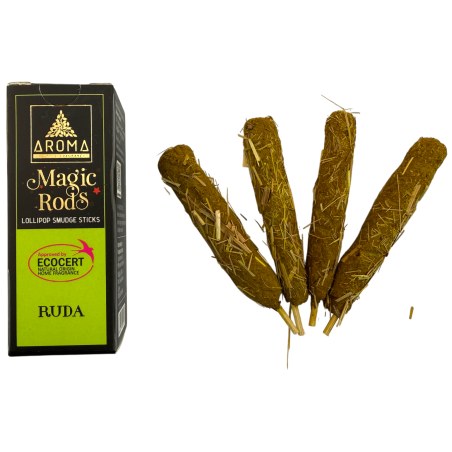 Bețișoare magice Lollipop Rue Incense AROMA Fragrances - 4 bețișoare groase
