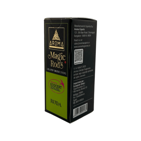 Bețișoare magice Lollipop Rue Incense AROMA Fragrances - 4 bețișoare groase
