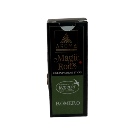 Bastoncini magici di incenso al rosmarino e lecca-lecca AROMA Fragrances - 4 bastoncini spessi