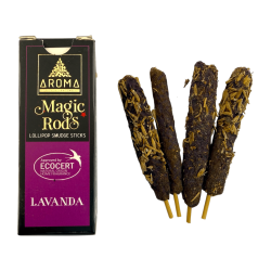 Bâtonnets d'encens à la lavande Lollipop Magic AROMA - 4 bâtonnets épais