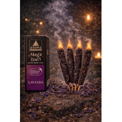 Lutscher-Lavendel-Räucherstäbchen AROMA Duftrichtungen - 4 dicke Stäbchen