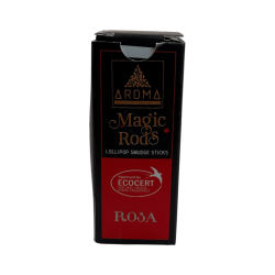 Encens Lollipop Rosa Magic Rods AROMA Fragrances - 4 barretes gruixudes