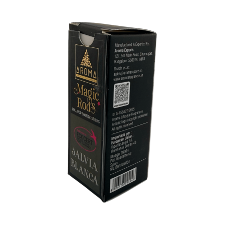 Incenso Pirulito Sálvia Branca Varetas Mágicas AROMA Fragrâncias - 4 Varetas Grossas
