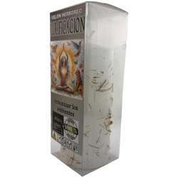 Candela alle erbe purificanti - Candela esoterica 14x6cm - Armonizza gli ambienti