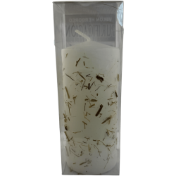 Candela alle erbe purificanti - Candela esoterica 14x6cm - Armonizza gli ambienti