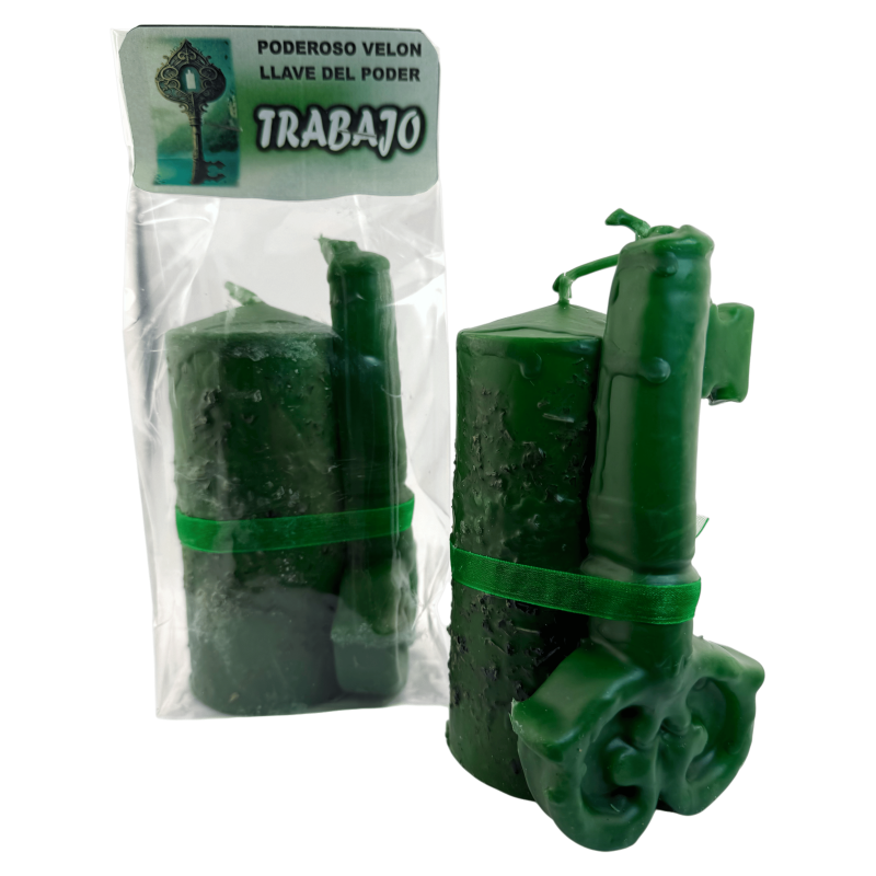 Kraftens nyckelljus - HOSTENATURA - Handgjort esoteriskt ljus-Nycklar till maktens ljus-HOSTENATURA