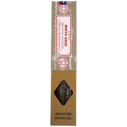SATYA Biologische Wierook Witte Salie Smudge - Doosje van 25 g