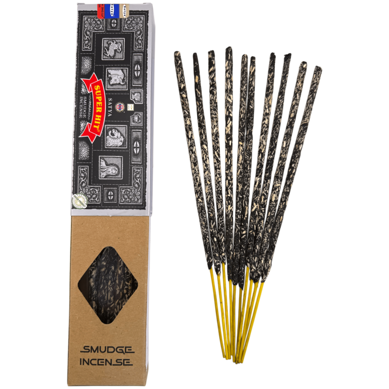 Tămâie organică SATYA Super Hit Smudge - cutie de 25g-Tămâie organică Satya Smudge-HOSTENATURA