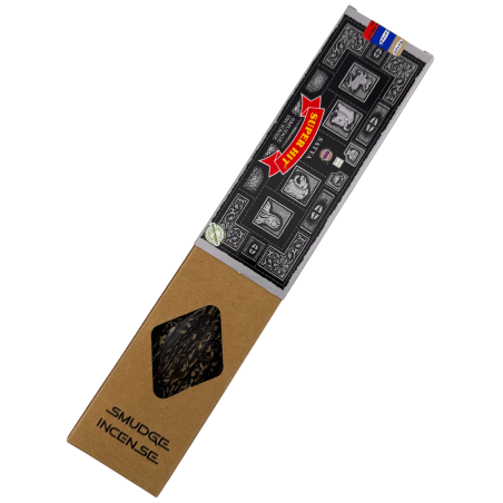 SATYA Super Hit Smudge Organisk Rökelse - 25g Ask
