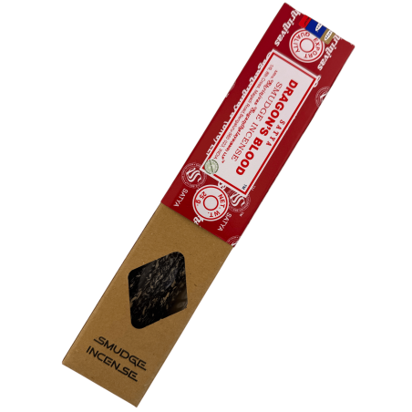 Incienso Orgánico SATYA Sangre de Dragón Smudge - Cajita de 25gr