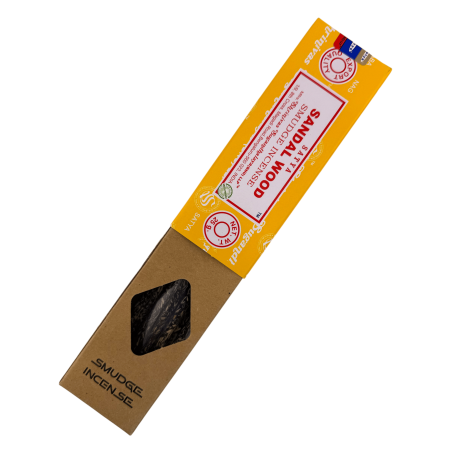 Encens Orgànic SATYA Sàndal Smudge - Caixeta de 25gr