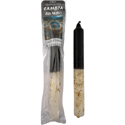 Ritueel voorbereide kaars om de loop der dingen...