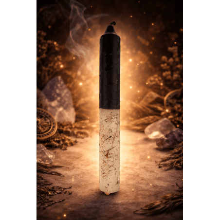 Ritualized Prepared Candle to Change Course 18cm - Changes the course of situations