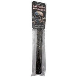 Geritualiseerde kaars (18 cm) om spreuken te begraven - tegen vloeken en verwijdert spreuken