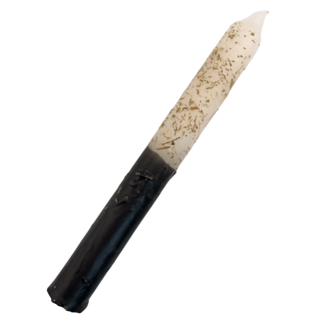 Bougie rituelle préparée pour chasser l'envie 18 cm - Contre le mauvais œil, les commérages et la médisance