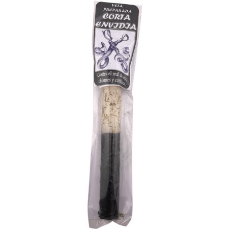 Rytualna świeca przygotowana na powstrzymanie zazdrości 18 cm - Przeciwko złemu oku, plotkom i obmowom