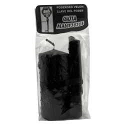 Veló Clau del Poder Treu Maleficis HOSTENATURA - 14x8cm - Espelma Esotèrica Artesanal