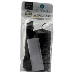 Veló Clau del Poder Treu Maleficis HOSTENATURA - 14x8cm - Espelma Esotèrica Artesanal