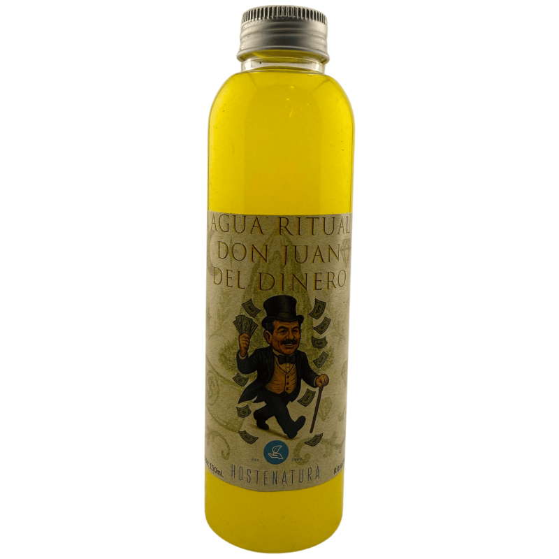 Agua Ritual Don Juan del Dinero 150ml. - Riqueza, Prosperidad y Éxito Financiero-AGUAS DE RITUAL-HOSTENATURA