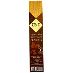 AROMA Trio Incense Palo Santo, White Sage and Cinnamon - Trio Series 1 box 15gr.