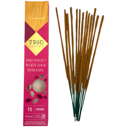 AROMA Incense Trio Palo Santo, White Sage and...