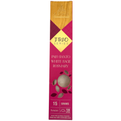 Incienso AROMA Trio Palo Santo, Salvia Blanca y Romero - Trio Series 1 cajetilla 15gr.