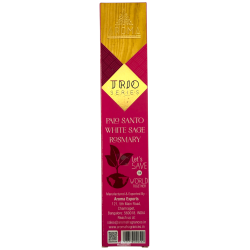 AROMA Incense Trio Palo Santo, White Sage and Rosemary - Trio Series 1 box 15gr.