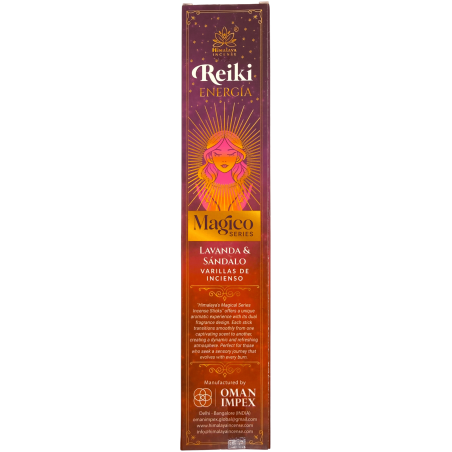 Incienso Energía Reiki Magical Series Himalaya Incense - Cajita de 25gr. incienso masala Lavanda y Sándalo