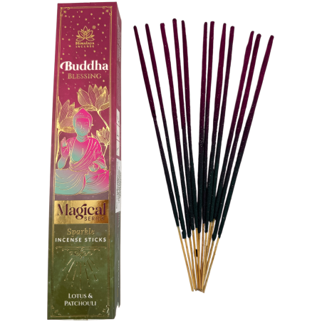 Incienso Bendición de Buda Magical Series Himalaya Incense - Cajita de 25gr. incienso masala Lotus y Pachulí